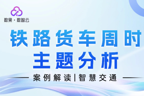 案例解读 | 智慧交通系列：铁路货车周时主题分析 