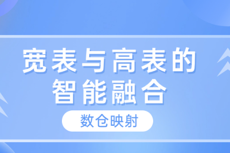 数仓映射新篇章：宽表与高表的智能融合 